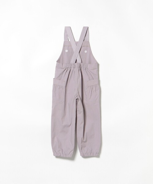 BEAMS mini（ビームスミニ）の「テープ ショルダー サロペット 2026SS（90～140cm）（サロペット/オーバーオール・キッズ・ネイビー/パープル系その他4/オリーブ・90/110/120/130/140/100）」の14枚目の写真