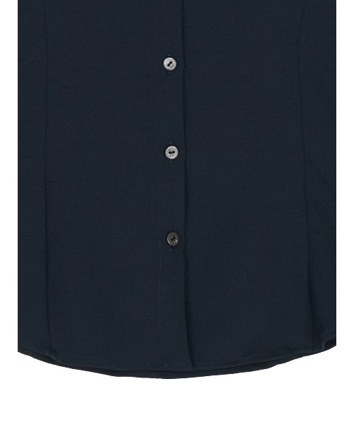 Ameri(アメリ)の「SQUARE COLLAR BACK SATIN BLOUSE(シャツ/ブラウス・レディース・アイボリー/ネイビー/ライトグリーン・SMALL/MEDIUM)」の12枚目の写真