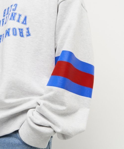 FROM ARLES(フロムアルル)の「クラシックフィット80Sヴィンテージスウェットシャツ(スウェット・メンズ・グレー・L/M)」の4枚目の写真