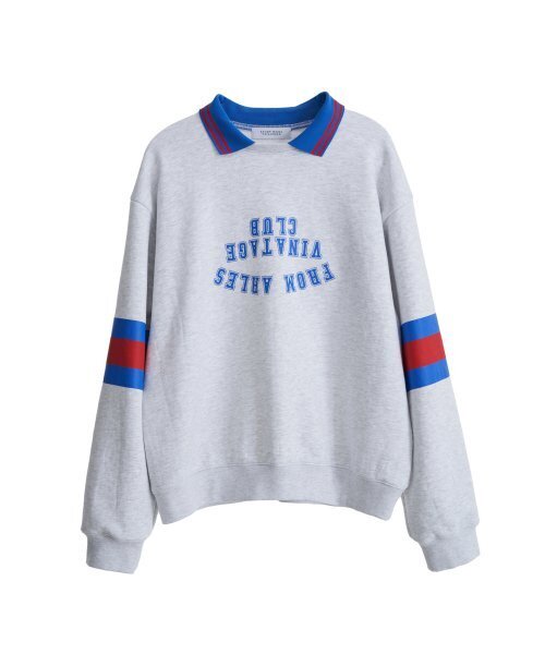 FROM ARLES(フロムアルル)の「クラシックフィット80Sヴィンテージスウェットシャツ(スウェット・メンズ・グレー・L/M)」の5枚目の写真
