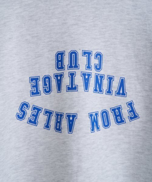 FROM ARLES(フロムアルル)の「クラシックフィット80Sヴィンテージスウェットシャツ(スウェット・メンズ・グレー・L/M)」の7枚目の写真