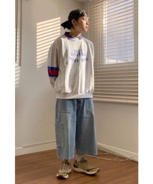 FROM ARLES(フロムアルル)の「クラシックフィット80Sヴィンテージスウェットシャツ(スウェット・メンズ・グレー・L/M)」の9枚目の写真