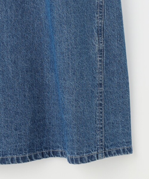 J.PRESS(ジェイプレス)の「コットンリネン 7oz デニム シャツ ワンピース(ワンピース・レディース・ダルブルー系/スカイブルー系・11/9)」の10枚目の写真