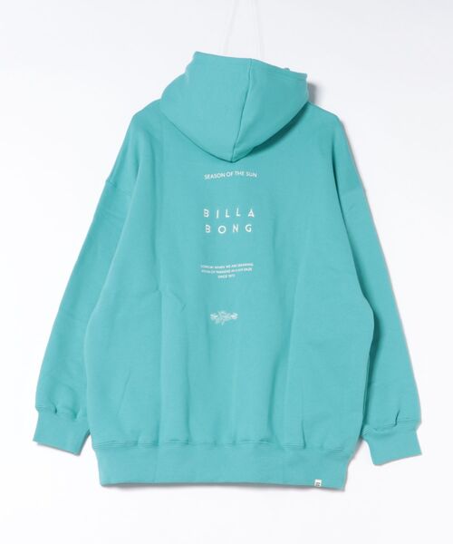 BILLABONG(ビラボン)の「【BILLABONG/ビラボン】BIG LOOSE PARKA/バックプリント プルオーバーパーカー(パーカー・レディース・ホワイト/ブラック/ブルー・MEDIUM)」の8枚目の写真