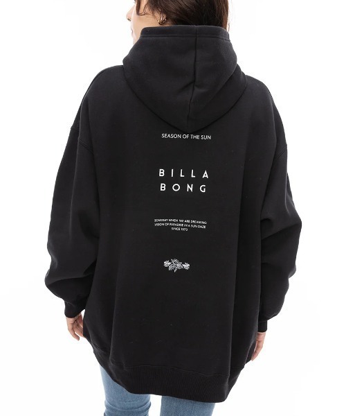 BILLABONG(ビラボン)の「【BILLABONG/ビラボン】BIG LOOSE PARKA/バックプリント プルオーバーパーカー(パーカー・レディース・ホワイト/ブラック/ブルー・MEDIUM)」の5枚目の写真