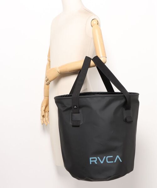 RVCA(ルーカ)の「RVCA メンズ RADIUS BUCKET トートバッグ 【2026年春夏モデル】(トートバッグ・メンズ・ブラック・FREE)」の5枚目の写真