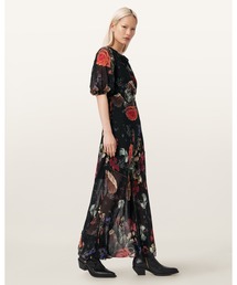 ALLSAINTS（オールセインツ）の「TIWA FLORAL MIDI DRESS | TIWA フローラル ミディ ドレス・ワンピース（ワンピース）」