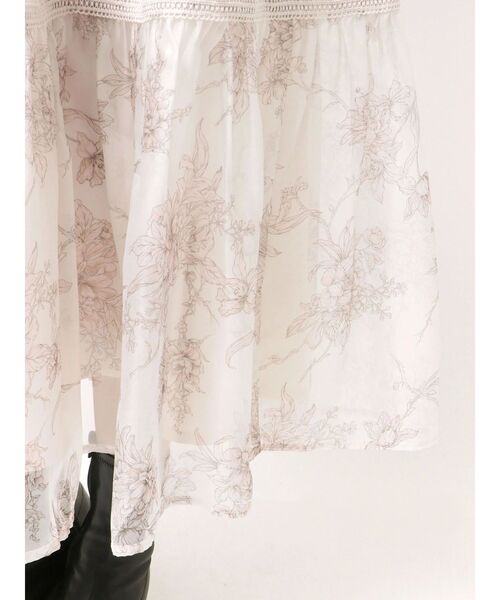 MERCURYDUO（マーキュリーデュオ）の「トワルドジュイボウタイウエストリブワンピース（ワンピース・レディース・ミント/ベージュ/アイボリー・SMALL/MEDIUM）」の15枚目の写真