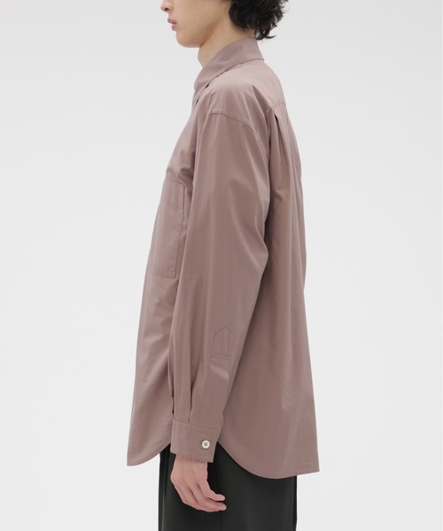 MARGARET HOWELL（マーガレットハウエル）の「FINE COTTON TWILL SHIRTING（シャツ/ブラウス・メンズ・レンガ・SMALL/MEDIUM/LARGE）」の4枚目の写真