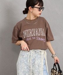 GOOD ROCK SPEED（グッドロックスピード）の「[GOOD ROCK SPEED グッドロックスピード] 別注 NIRVANA ロックプリントTシャツ（Tシャツ/カットソー）」