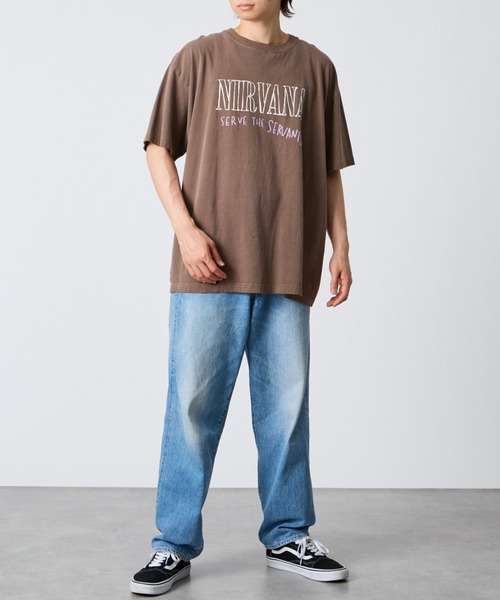 GOOD ROCK SPEED（グッドロックスピード）の「[GOOD ROCK SPEED/グッドロックスピード] 別注 NIRVANA ロックプリントTシャツ（Tシャツ/カットソー・レディース・ブラウン・M/L/XL）」の21枚目の写真