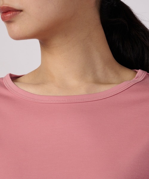 Eddie Bauer(エディーバウアー)の「ヴァーサ エッジ レイヤードTシャツ(Tシャツ/カットソー・レディース・ブルー/ブラック/ホワイト/ピンク・L/XL/S/M)」の14枚目の写真