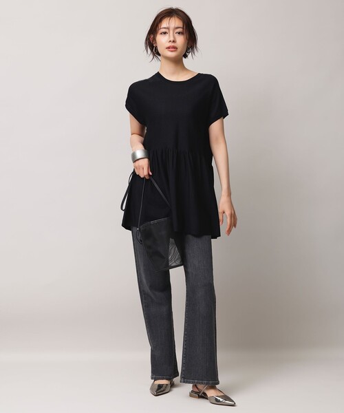 UNFILO（アンフィーロ）の「【UNFILO DENIM】フレアデニム（デニムパンツ・レディース・グレー系1/スカイブルー系1・XX-LARGE/X-LARGE）」の22枚目の写真