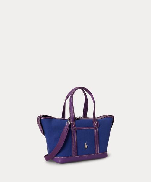 コットン キャンバス ミニ ショッパー トート（トートバッグ）｜POLO