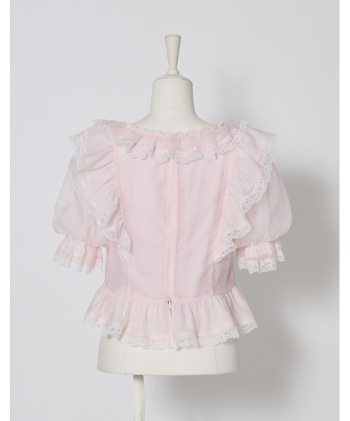 mellfy memory Fleur Candyワンピース ピンク Petal memory tiered setup（ワンピース）｜mellfy memory（メルフィー