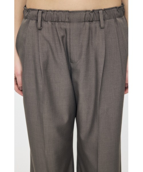 MOUSSY（マウジー）の「【26年SS新作】EASY WAIST STRAIGHT トラウザーズ（スラックス・レディース・グレー系その他/ネイビー/ブラウン・1/2）」の11枚目の写真