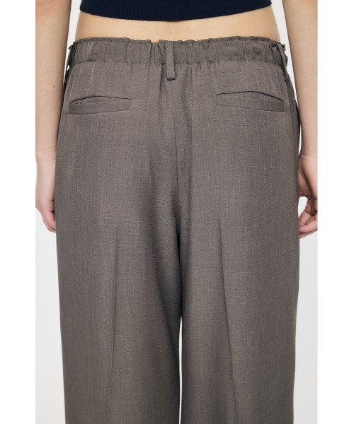 MOUSSY（マウジー）の「【26年SS新作】EASY WAIST STRAIGHT トラウザーズ（スラックス・レディース・グレー系その他/ネイビー/ブラウン・1/2）」の12枚目の写真