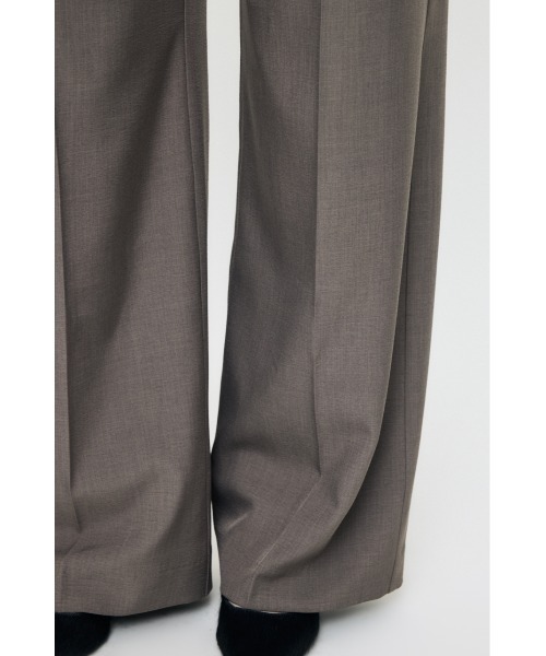 MOUSSY（マウジー）の「【26年SS新作】EASY WAIST STRAIGHT トラウザーズ（スラックス・レディース・グレー系その他/ネイビー/ブラウン・1/2）」の14枚目の写真