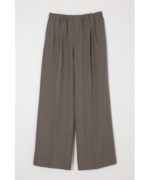 MOUSSY（マウジー）の「【26年SS新作】EASY WAIST STRAIGHT トラウザーズ（スラックス・レディース・グレー系その他/ネイビー/ブラウン・1/2）」の15枚目の写真