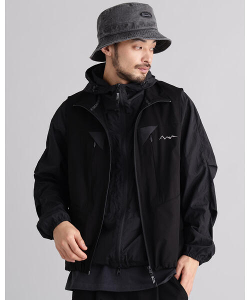 MANASTASH（マナスタッシュ）の「MANASTASH/マナスタッシュ　ORIGINAL LOGO BUCKET HAT（ハット・メンズ・オレンジ/ブラック/カーキ・F）」の6枚目の写真