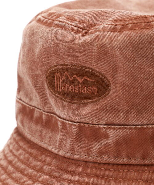 MANASTASH（マナスタッシュ）の「MANASTASH/マナスタッシュ　ORIGINAL LOGO BUCKET HAT（ハット・メンズ・オレンジ/ブラック/カーキ・F）」の13枚目の写真