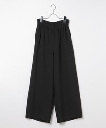 LEPSIM | 《リネンライクドライシリーズ》ギャザーワイドパンツ　638911(その他パンツ)