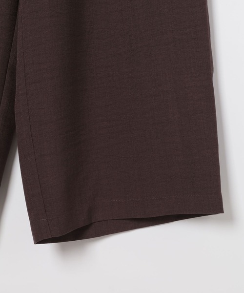 LEPSIM（レプシィム）の「《リネンライクドライシリーズ》ギャザーワイドパンツ　638911（その他パンツ・レディース・ライトベージュ/チャコールグレー/カーキブラウン/テラコッタ/ダークブラウン/ブラック・FREE）」の10枚目の写真