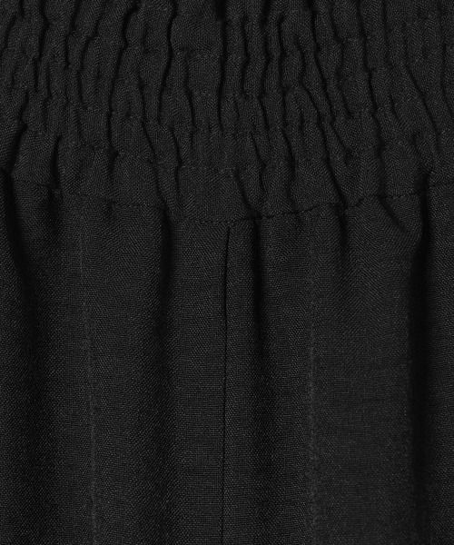 LEPSIM（レプシィム）の「《リネンライクドライシリーズ》ギャザーワイドパンツ　638911（その他パンツ・レディース・ライトベージュ/チャコールグレー/カーキブラウン/テラコッタ/ダークブラウン/ブラック・FREE）」の12枚目の写真