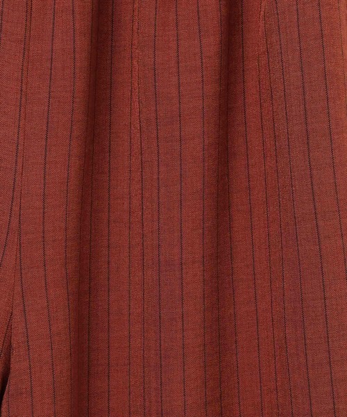 LEPSIM（レプシィム）の「《リネンライクドライシリーズ》ギャザーワイドパンツ　638911（その他パンツ・レディース・ライトベージュ/チャコールグレー/カーキブラウン/テラコッタ/ダークブラウン/ブラック・FREE）」の14枚目の写真