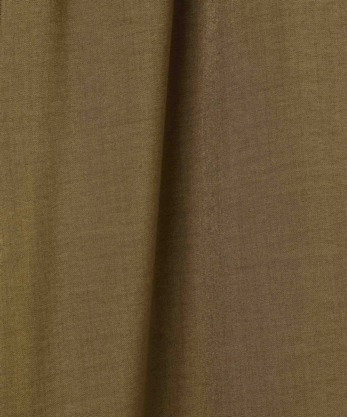 LEPSIM（レプシィム）の「《リネンライクドライシリーズ》ギャザーワイドパンツ　638911（その他パンツ・レディース・ライトベージュ/チャコールグレー/カーキブラウン/テラコッタ/ダークブラウン/ブラック・FREE）」の16枚目の写真