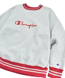 LABORATORY R | 【USED】90’s Champion ロゴ刺繍 リバースウィーブ スウェット USA製(スウェット)
