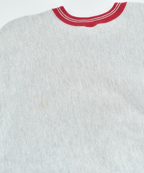 LABORATORY R（ラボラトリーアール）の「【USED】90’s Champion ロゴ刺繍 リバースウィーブ スウェット USA製（スウェット・メンズ・グレー・LARGE）」の14枚目の写真