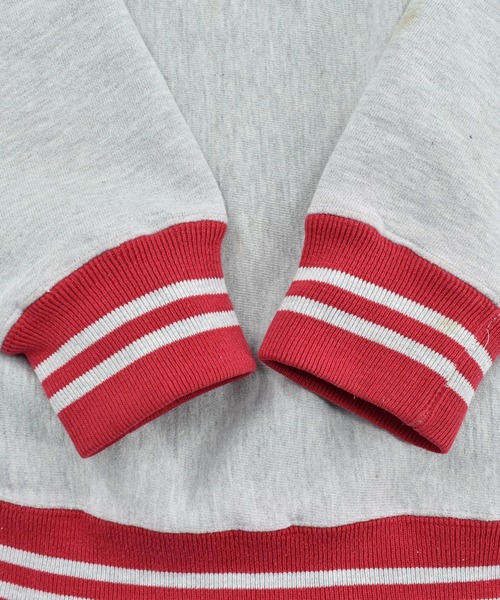 LABORATORY R（ラボラトリーアール）の「【USED】90’s Champion ロゴ刺繍 リバースウィーブ スウェット USA製（スウェット・メンズ・グレー・LARGE）」の12枚目の写真