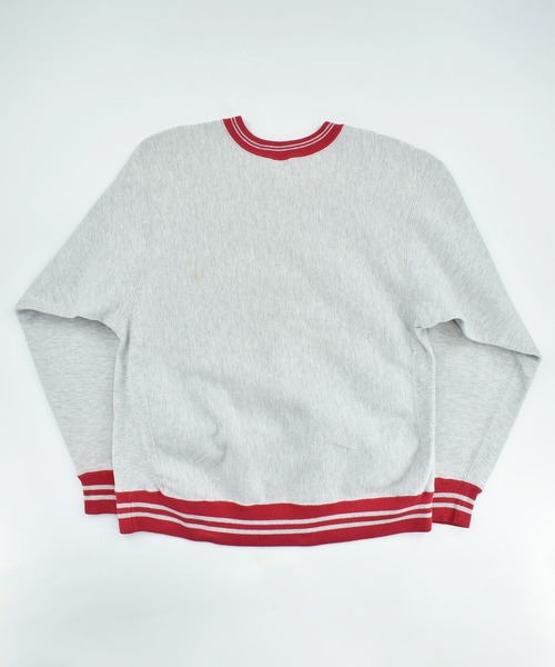 LABORATORY R（ラボラトリーアール）の「【USED】90’s Champion ロゴ刺繍 リバースウィーブ スウェット USA製（スウェット・メンズ・グレー・LARGE）」の13枚目の写真