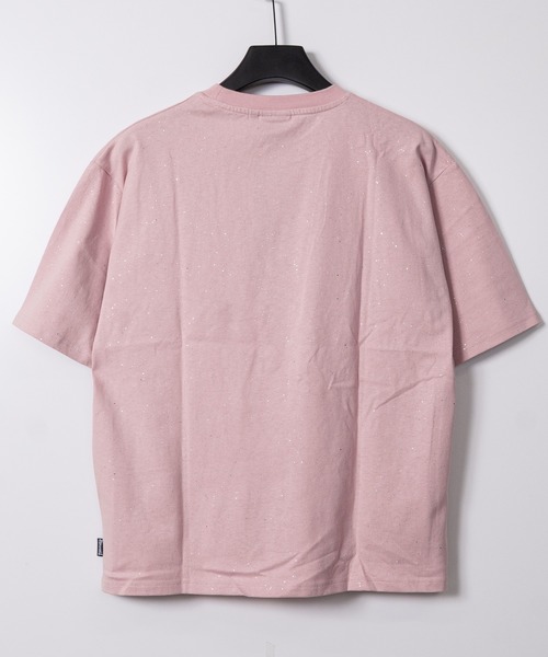 THRASHER(スラッシャー)の「【at】〔THRASHER/スラッシャー〕ラメ総柄 ラインストーンロゴ 半袖Tシャツ シュート丈展開有り(Tシャツ/カットソー・メンズ・ブラック/ホワイト/ピンク・FREE/MEDIUM/LARGE)」の11枚目の写真