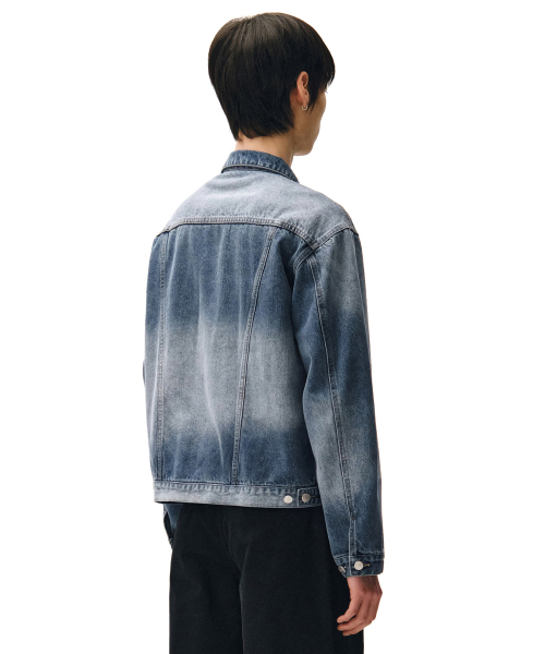 DECET(デケト)の「Denim Trucker Jacket DCJK004Blue(デニムジャケット・メンズ・その他・MEDIUM/SMALL/LARGE)」の7枚目の写真