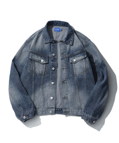 DECET(デケト)の「Denim Trucker Jacket DCJK004Blue(デニムジャケット・メンズ・その他・MEDIUM/SMALL/LARGE)」の11枚目の写真