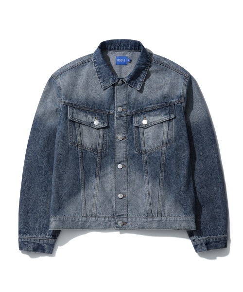 DECET(デケト)の「Denim Trucker Jacket DCJK004Blue(デニムジャケット・メンズ・その他・MEDIUM/SMALL/LARGE)」の12枚目の写真