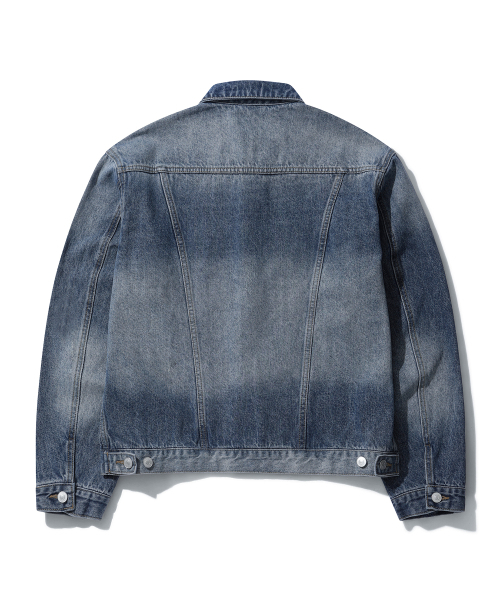 DECET(デケト)の「Denim Trucker Jacket DCJK004Blue(デニムジャケット・メンズ・その他・MEDIUM/SMALL/LARGE)」の13枚目の写真