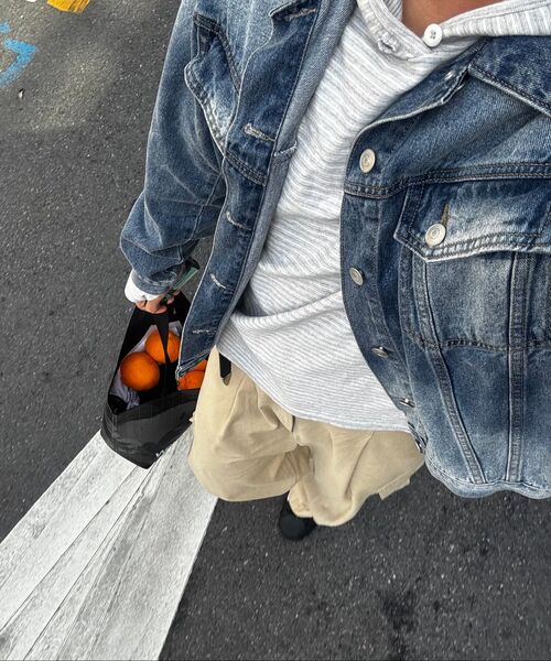 DECET(デケト)の「Denim Trucker Jacket DCJK004Blue(デニムジャケット・メンズ・その他・MEDIUM/SMALL/LARGE)」の20枚目の写真