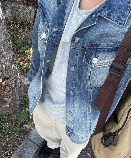 DECET(デケト)の「Denim Trucker Jacket DCJK004Blue(デニムジャケット・メンズ・その他・MEDIUM/SMALL/LARGE)」の21枚目の写真