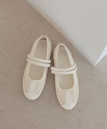 LOWRYS FARM | Ｗバンドメッシュスニーカー 637824(スニーカー)