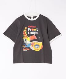 【FRUIT OF THE LOOM】FTL x KELLOGGS RINGER T-SHIRT4 / 半袖 リンガーTシャツ