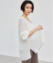 BARNYARDSTORM（バンヤードストーム）の「【『BABALOG』YouTubeご紹介アイテム】BARNYARDSTORM   ペーパーリラックスカーディガン（カーディガン/ボレロ）」