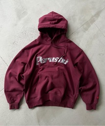 Perushu（ペルーシュ）の「Perushu embroidered logo sweat foodi／Perushu 刺繍ロゴスウェットフーディ（パーカー）」