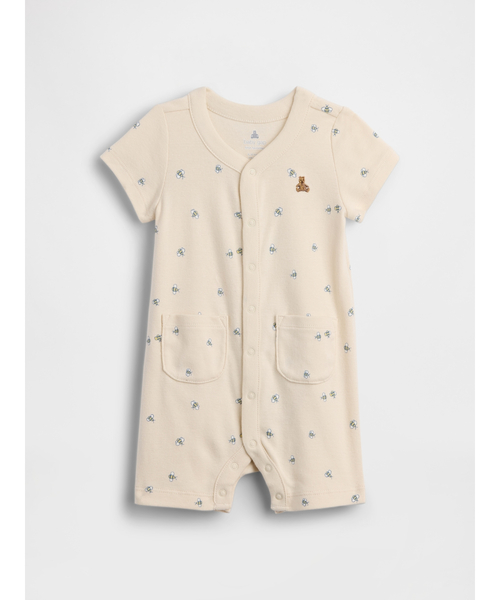 GAP（ギャップ）の「ブラナンベア カバーオール (ベビー)（ロンパース・キッズ・ベージュ系その他/イエロー/ベージュ・80ｃｍ/70cm/60cm/50cm）」の6枚目の写真
