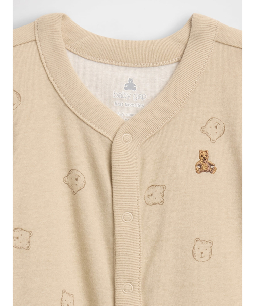 GAP（ギャップ）の「ブラナンベア カバーオール (ベビー)（ロンパース・キッズ・ベージュ系その他/イエロー/ベージュ・80ｃｍ/70cm/60cm/50cm）」の8枚目の写真