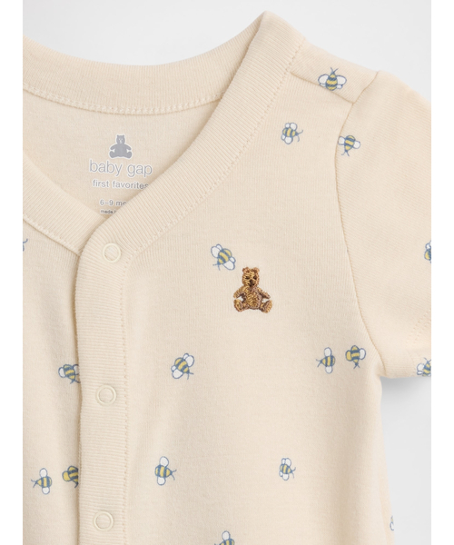 GAP（ギャップ）の「ブラナンベア カバーオール (ベビー)（ロンパース・キッズ・ベージュ系その他/イエロー/ベージュ・80ｃｍ/70cm/60cm/50cm）」の9枚目の写真