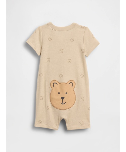 GAP（ギャップ）の「ブラナンベア カバーオール (ベビー)（ロンパース・キッズ・ベージュ系その他/イエロー/ベージュ・80ｃｍ/70cm/60cm/50cm）」の2枚目の写真