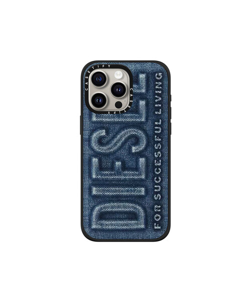 DIESEL CASETiFY iPhone15プロマックス用ハードケース DIESEL×CASETiFY アイフォンケース iPhone 15 Pro Max 対応